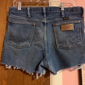 wrangler jean shorts